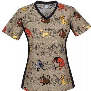 CHEROKEE Lion King 🦁 Conga Line Top For Women Size L